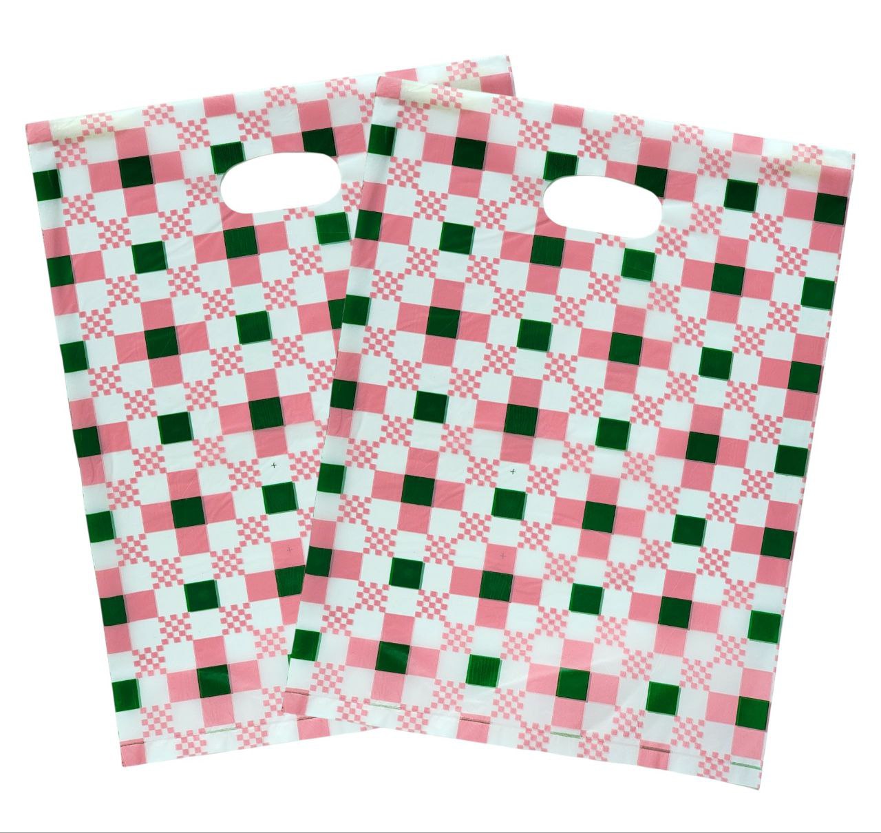 BOLSA DE REGALO PLASTICA MEDIANA 25X35CM, PAQUETE 100UND