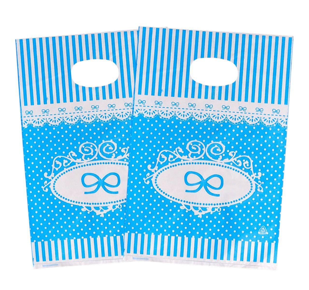 BOLSA DE REGALO PLASTICA PEQUEÑA 20X30CM, PAQUETE 100UND