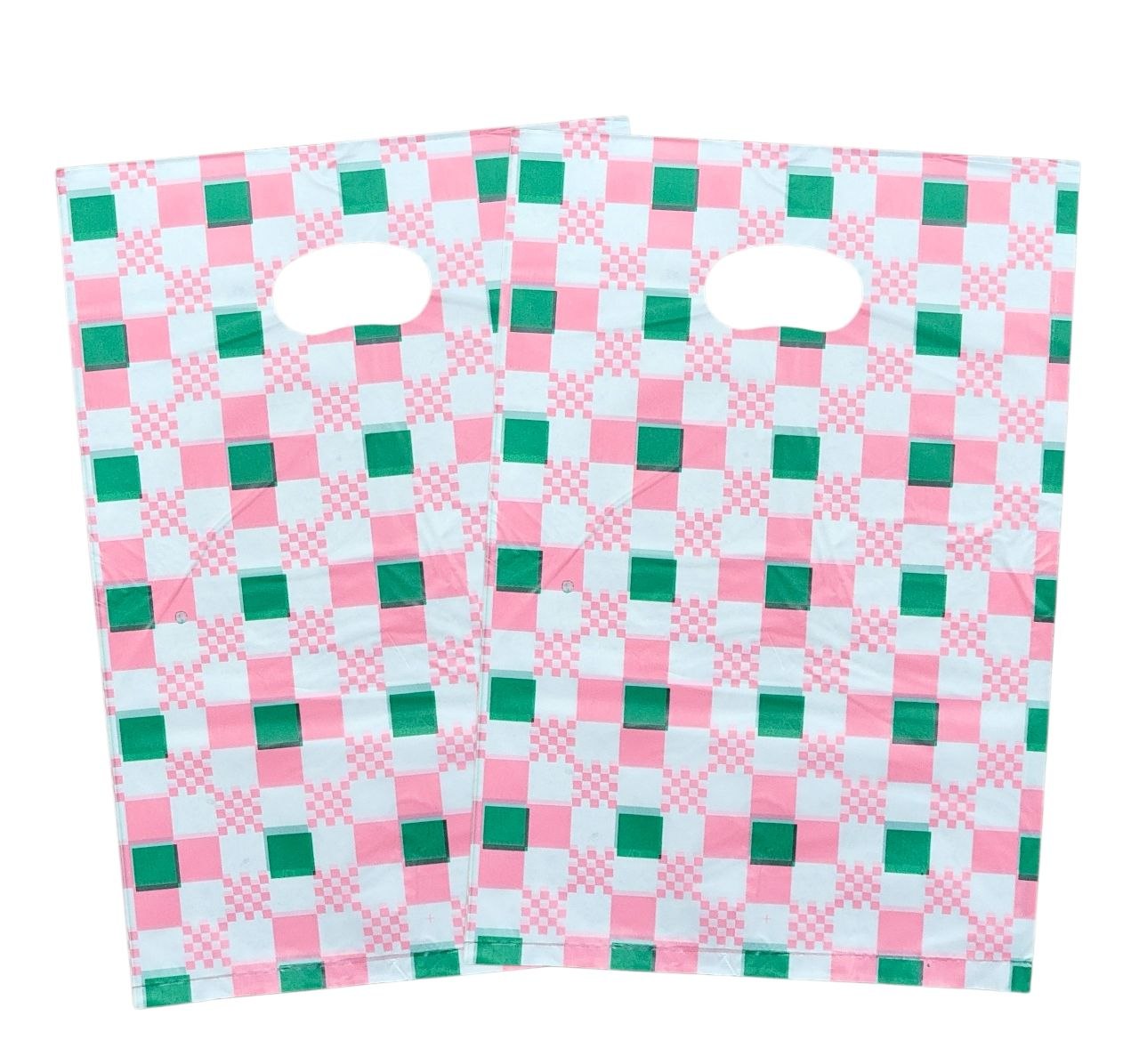 BOLSA DE REGALO PLASTICA PEQUEÑA 20X30CM, PAQUETE 100UND