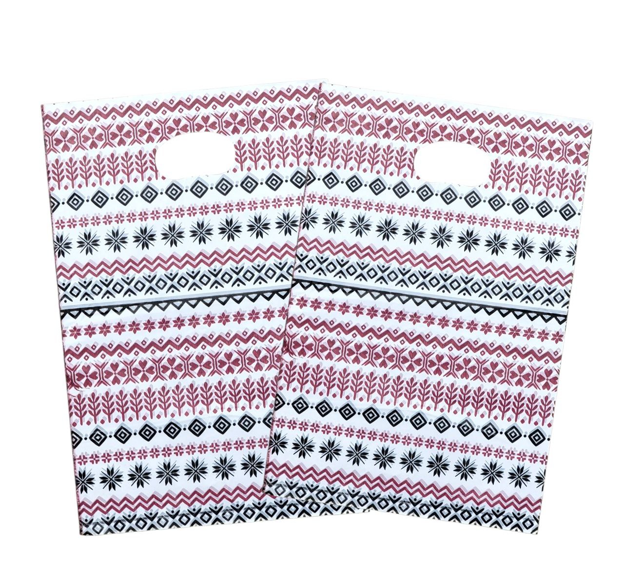 BOLSA DE REGALO PLASTICA PEQUEÑA 20X30CM, PAQUETE 100UND