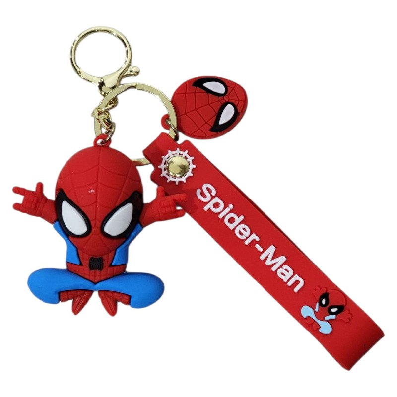 LLAVEROS DE SPIDER MAN 4 ESTILOS DISPONIBLES