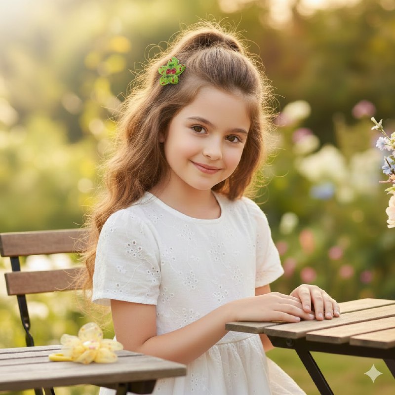 GANCHOS PARA EL CABELLO DE FLOR EN PAQUETE DE 72UND 2X2.5CM