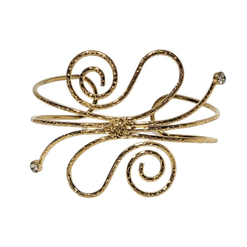 BRAZALETE PARA BRAZO SUPERIOR AJUSTABLE DE ACERO