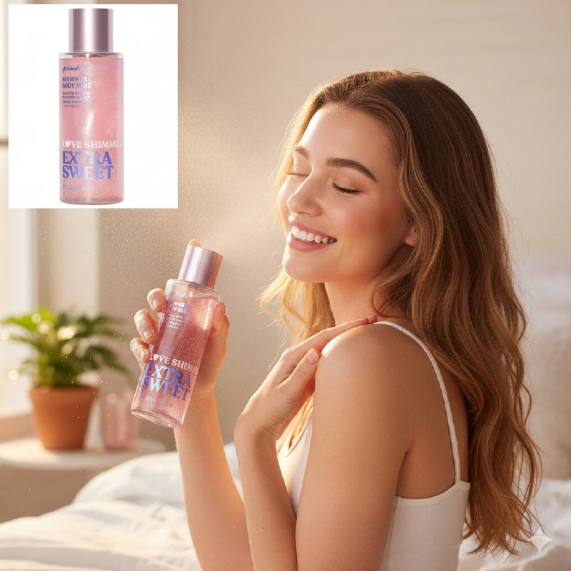 PINK SPLASH LOVE SHIMMER EXTRA SWEET 250ML (M)