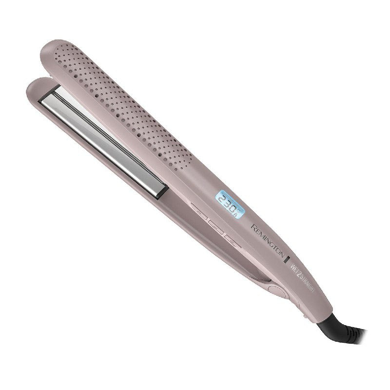 PLANCHA PARA EL CABELLO WET2STRAIGHT, SECA Y ALISA EN UN SOLO PASO, CERAMICO AVANZADA CON MICROACONDICIONADORES, ANTIFRIZZ, CONTROL DE TEMPERATURA DIGITAL REMINGTON