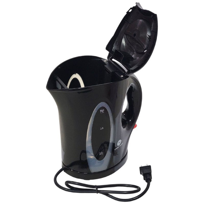 MAQUINA HERVIDORA DE AGUA ELECTRICA, ESTILO ELEGANTE, CAPACIDAD 1.7L, POTENCIA 1000W, CALENTAMIENTO RAPIDO, INDICADOR LUMINOSO CRYSTAL CUISINE