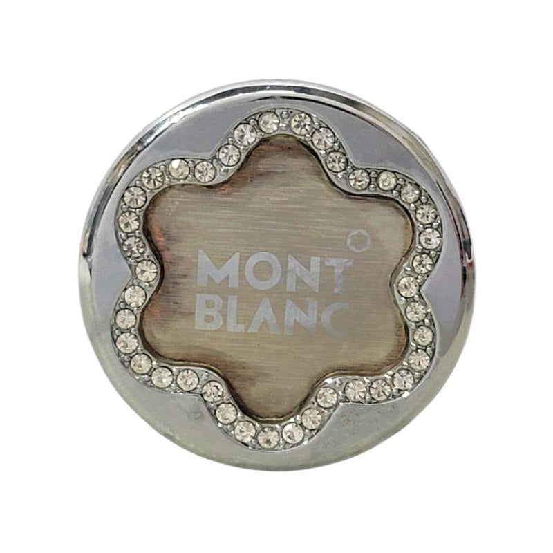 HEBILLA DE FAJA MONT BLANC PLATEADA