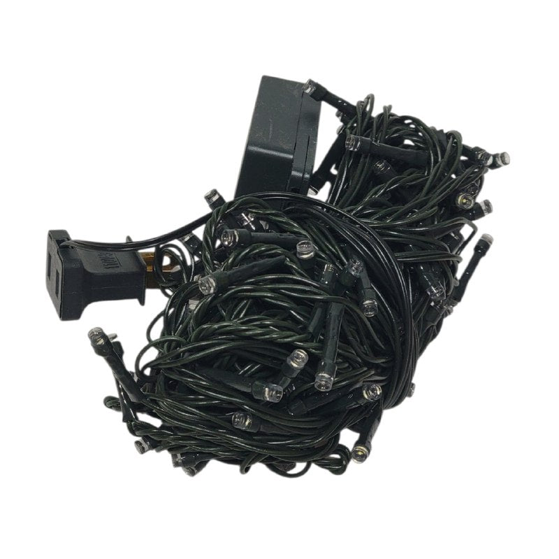 LUCES DECORATIVAS NAVIDEÑAS PARA INTERIORES O EXTERIORES 100 LUCES LED BLANCA 12X6X8CM