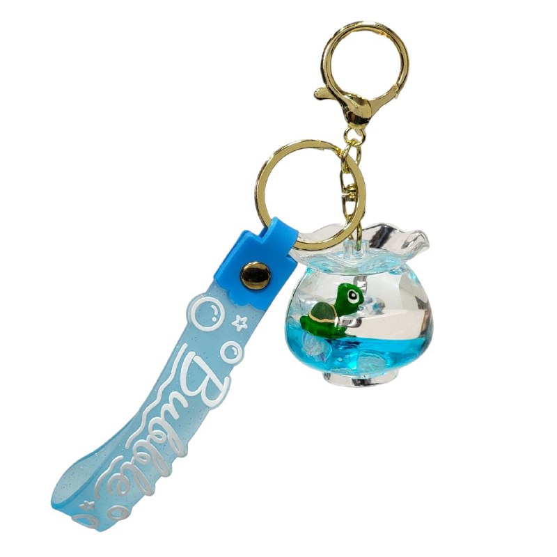 LLAVEROS DE ARENA MOVEDIZA LIQUIDA, 12 ESTILOS DISPONIBLES