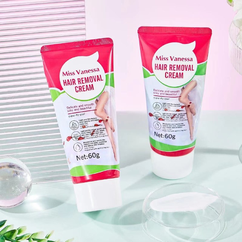 CREMA CORPORAL DEPILADORA DE ACCION ULTRA RAPIDA MISS VANESSA 60G