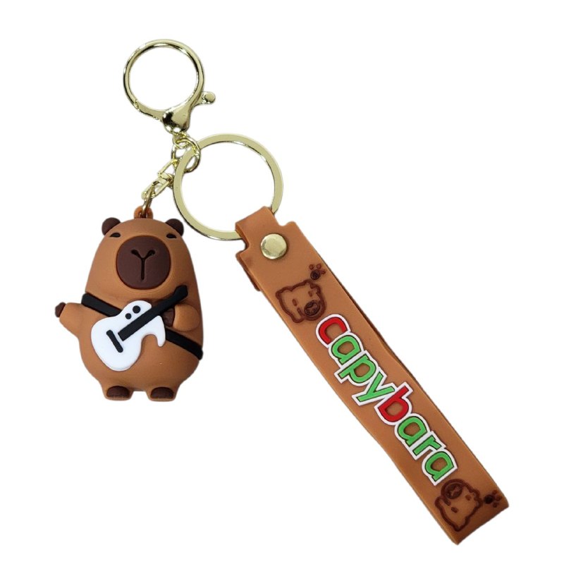 LLAVEROS DE CAPIBARA,CAPYBARA, 5 ESTILOS DISPONIBLES