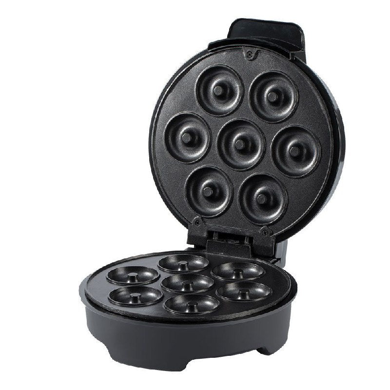 MAQUINA DE MINI DONAS SK-08018, RECUBRIMIENTO ANTIADHERENTE, PLASTICO RESISTENTE AL CALOR, INDICADOR DE POTENCIA, FACIL DE USAR, 1200W DE FUERZA, 5.5CM CADA DONA SOKANY