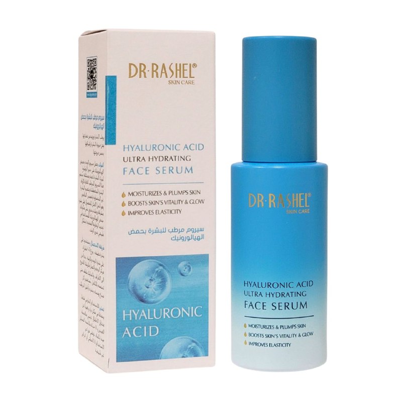 SUERO FACIAL ULTRAHIDRATANTE CON ACIDO HIALURONICO 50ML, DISEÑADO PARA RETENER LA HUMEDAD Y DEJAR LA PIEL SUAVE Y TERSA DR RASHEL