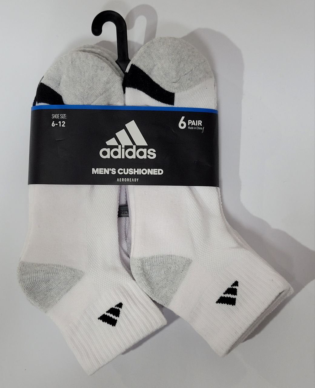 CALCETA TOBILLERA ORIGINAL ADIDAS 6 PARES