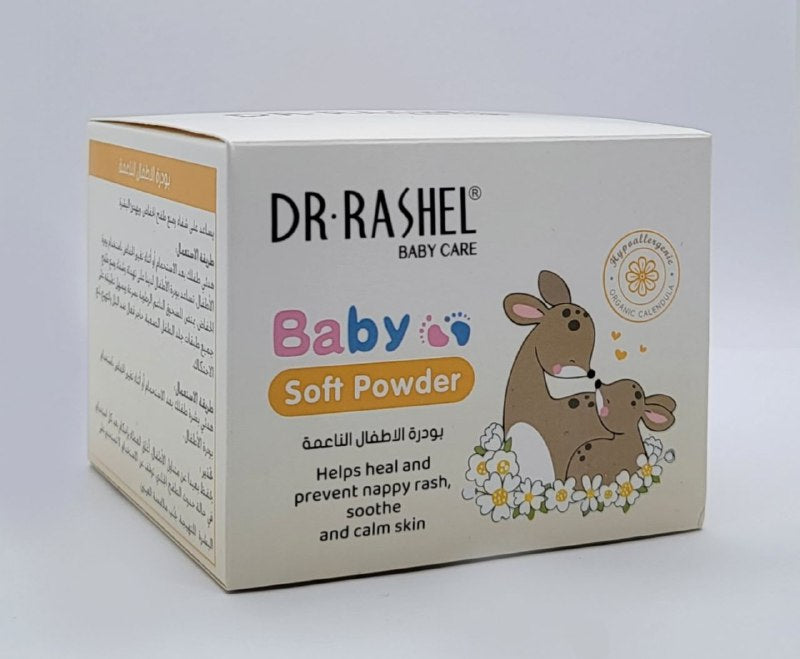 TALCO SUAVE PARA BEBES DR RASHEL BABY CARE 140G