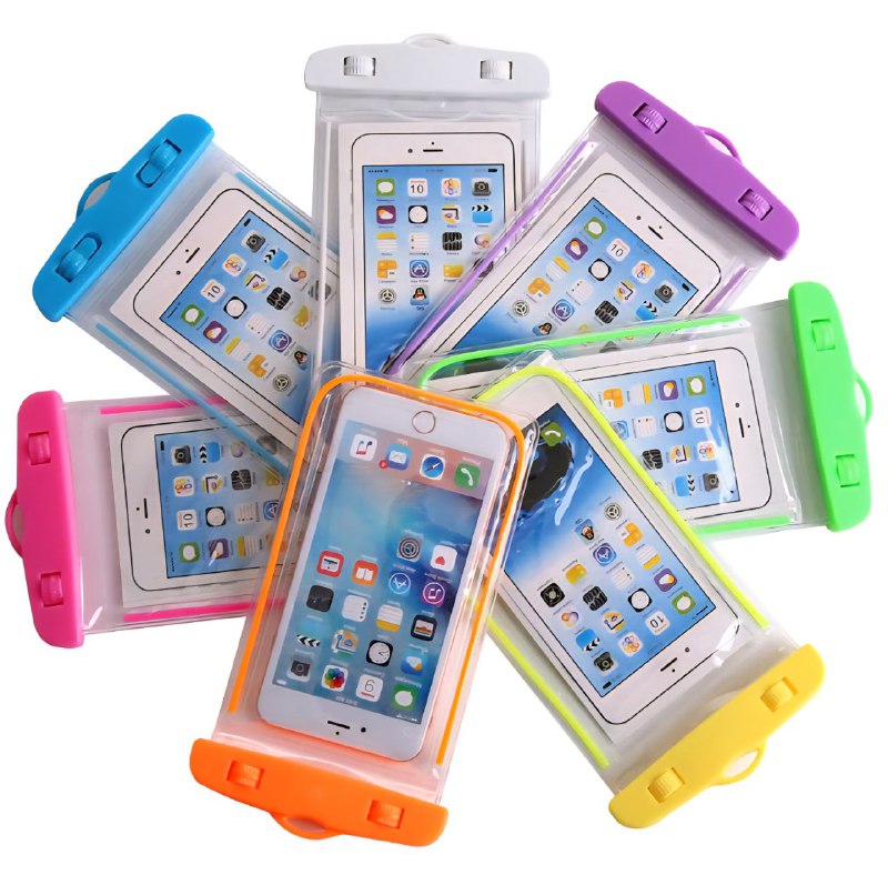 PROTECTOR FUNDA PARA CELULAR IMPERMEABLE, A PRUEBA DE AGUA PARA TELEFONOS, NO INTERIFIERE CON EL TACTIL DE PVC