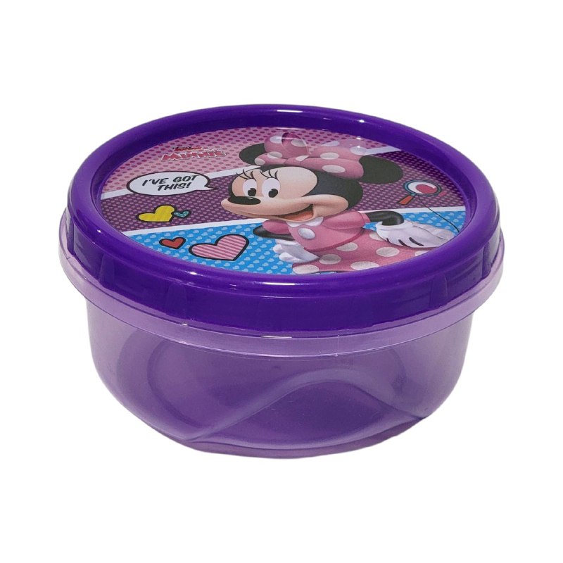 ORGANIZADOR RECIPIENTE PARA NIÑAS CON DISEÑO DE MINNIE MOUSE 7X15X15CM