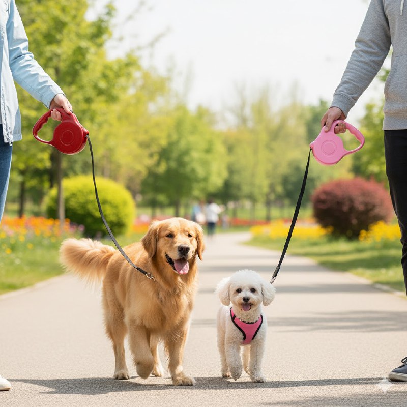 CORREA PARA PERROS RETRACTIL DISTANCIA DE 5M CARGA 33LBS MAXCOTAS