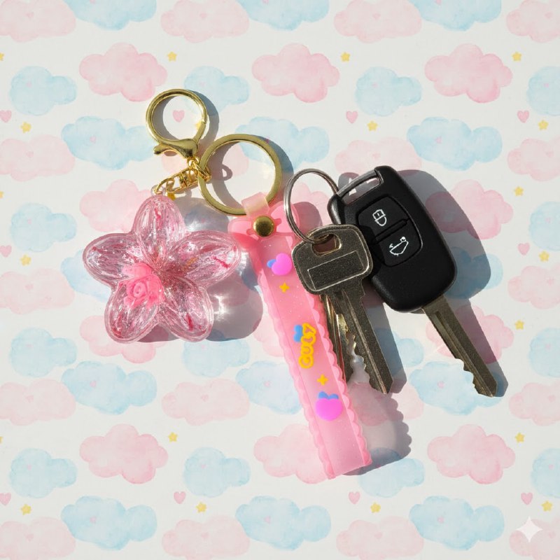 LLAVEROS DE ARENA MOVEDIZA LIQUIDA, 8 ESTILOS DISPONIBLES