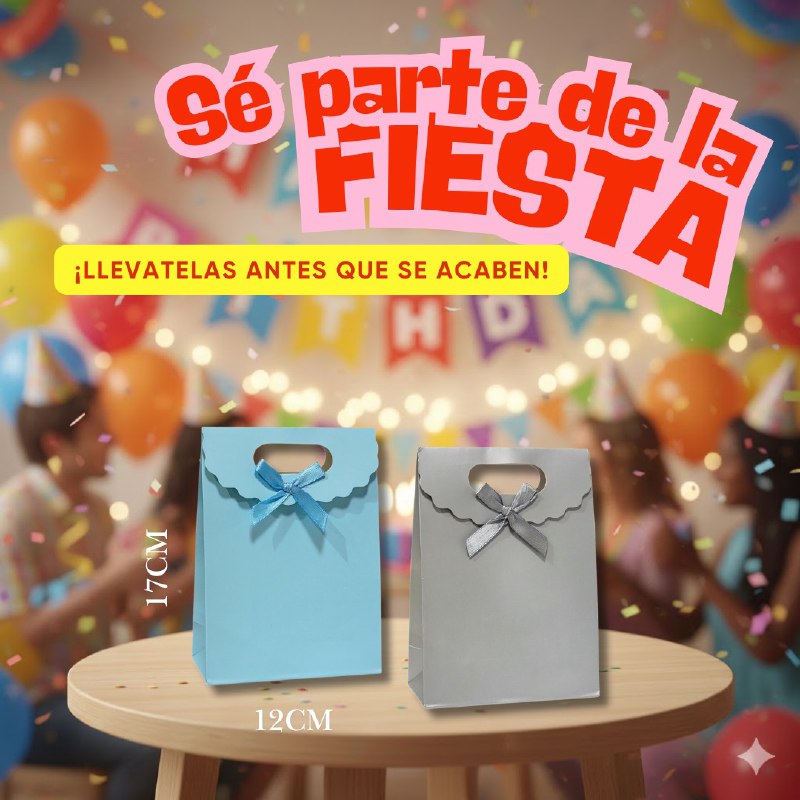 BOLSA DE REGALO EXTRA PEQUEÑA 12X17CM