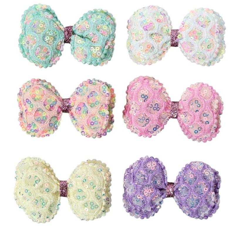 GANCHO PARA EL CABELLO DE MOÑO, PINZAS FUERTES EN PAQUETE DE 12UND 5X8CM