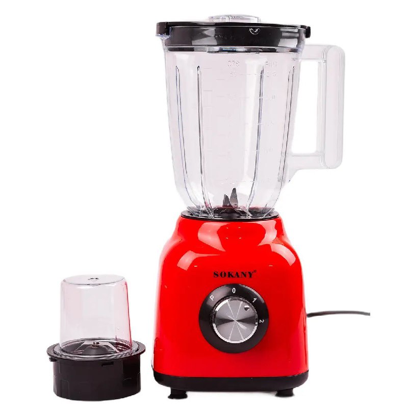 MAQUINA LICUADORA 2 EN 1, LIMPIEZA RAPIDA, 500W, 2 VELOCIDADES SK-168 SOKANY 1500ML