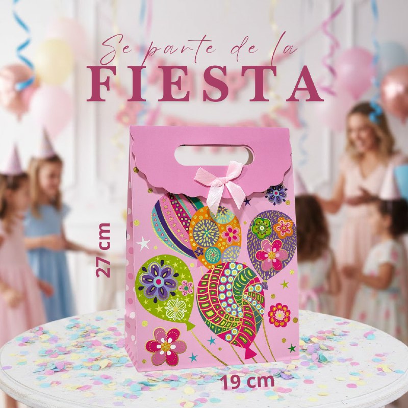 BOLSA DE REGALO MEDIANO 19X27CM