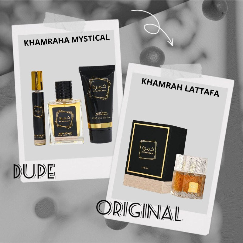SET DE KHAMRAHA MYSTICAL SPLASH Y AFTER SHAVE 3PCS 90ML (H)