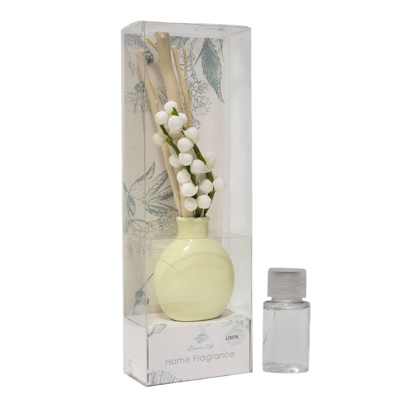 AMBIENTADOR AROMATIZANTE DIFUSOR DE VARILLAS PARA EL HOGAR DE AROMA CONTINUO SIN HUMO NI GOTEO, 5 AROMAS REED DIFFUSER