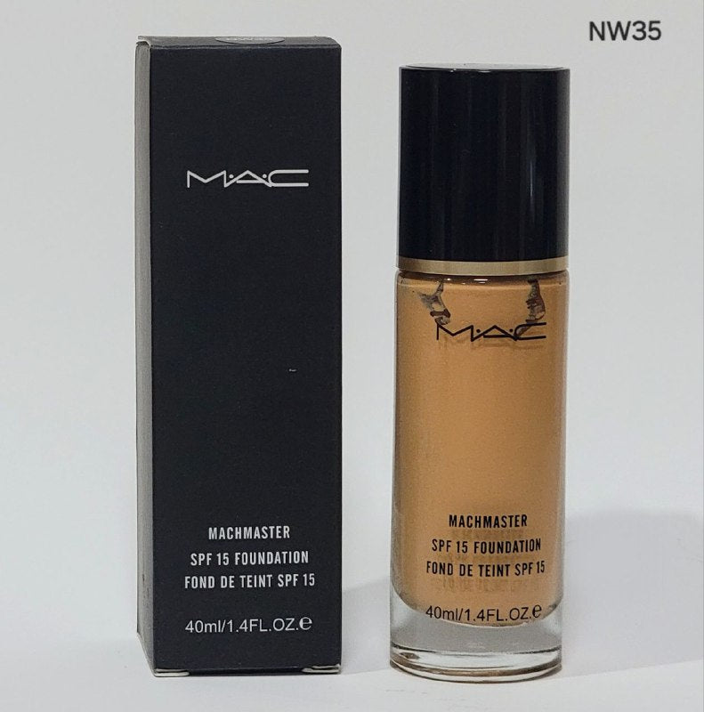 BASE DE MAQUILLAJE SPF 15, MAC 4 TONOS 40ML