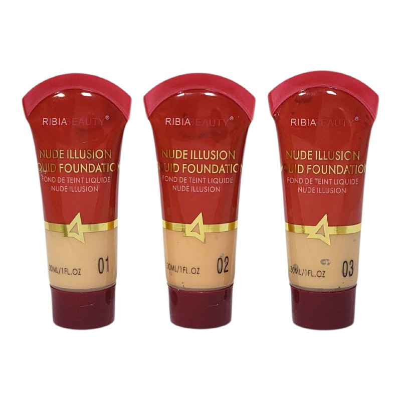 BASE DE MAQUILLAJE LIQUIDA CON ACABADO SUAVE RIBIABEAUTY 30ML DUPE DE WANDER