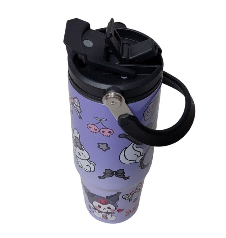 TERMO DE ACERO INOXIDABLE KUROMI 900ML