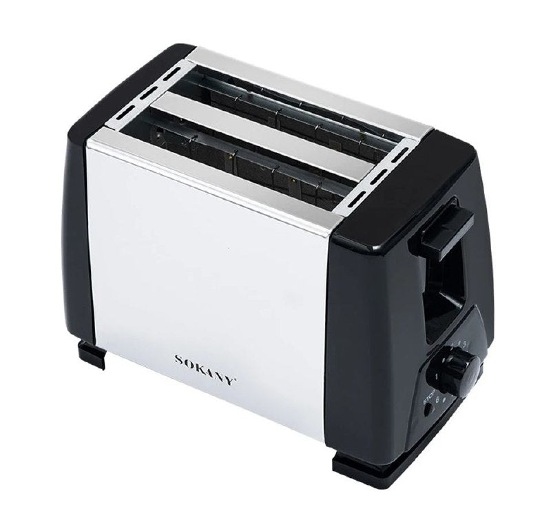MAQUINA TOSTADORA DE PAN, REBANADAS DE ALTA CALIDAD, 700W FUERZA, FACIL DE USAR SK-016S SOKANY