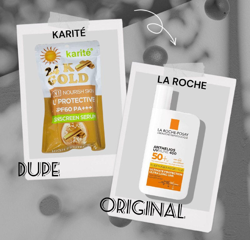 PROTECTOR SOLAR DE ORO 24K SPF60 KARITE 60ML DUPE LAROCHE