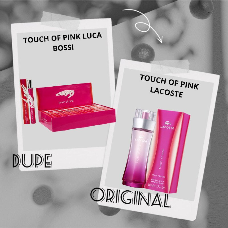 PERFUME EN TUBO PARA DAMA TOUCH OF PINK EDT 35ML (M) (AROMA SIMILAR LACOSTE TOUCH OF PINK)