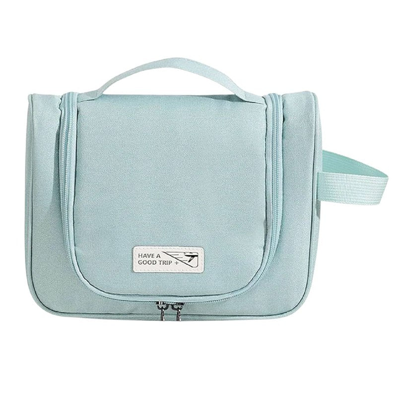 COSMETIQUERA ECONOMICA ORGANIZADORA DE MAQUILLAJE O COSMETICOS PORTATIL CON GANCHO PARA COLGAR 4 COLORES TABU 24.5X18.5X8.5CM