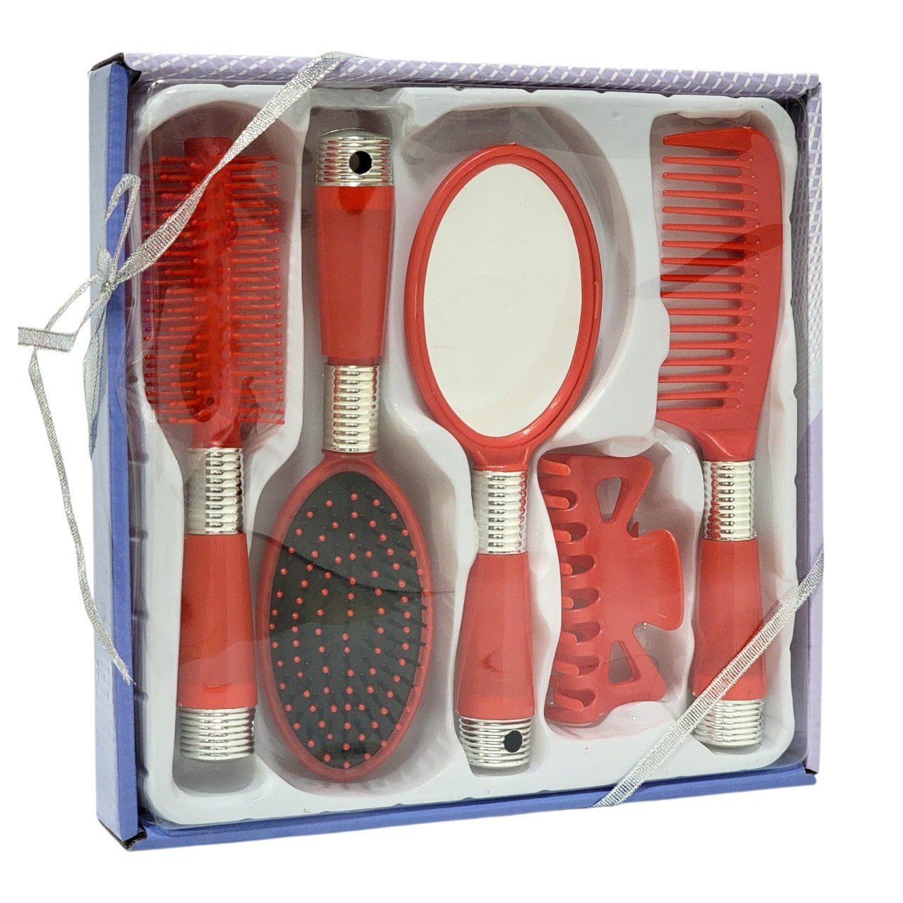 SET DE CEPILLO PEINES DE ARREGLO CAPILAR 5PCS OSAGA