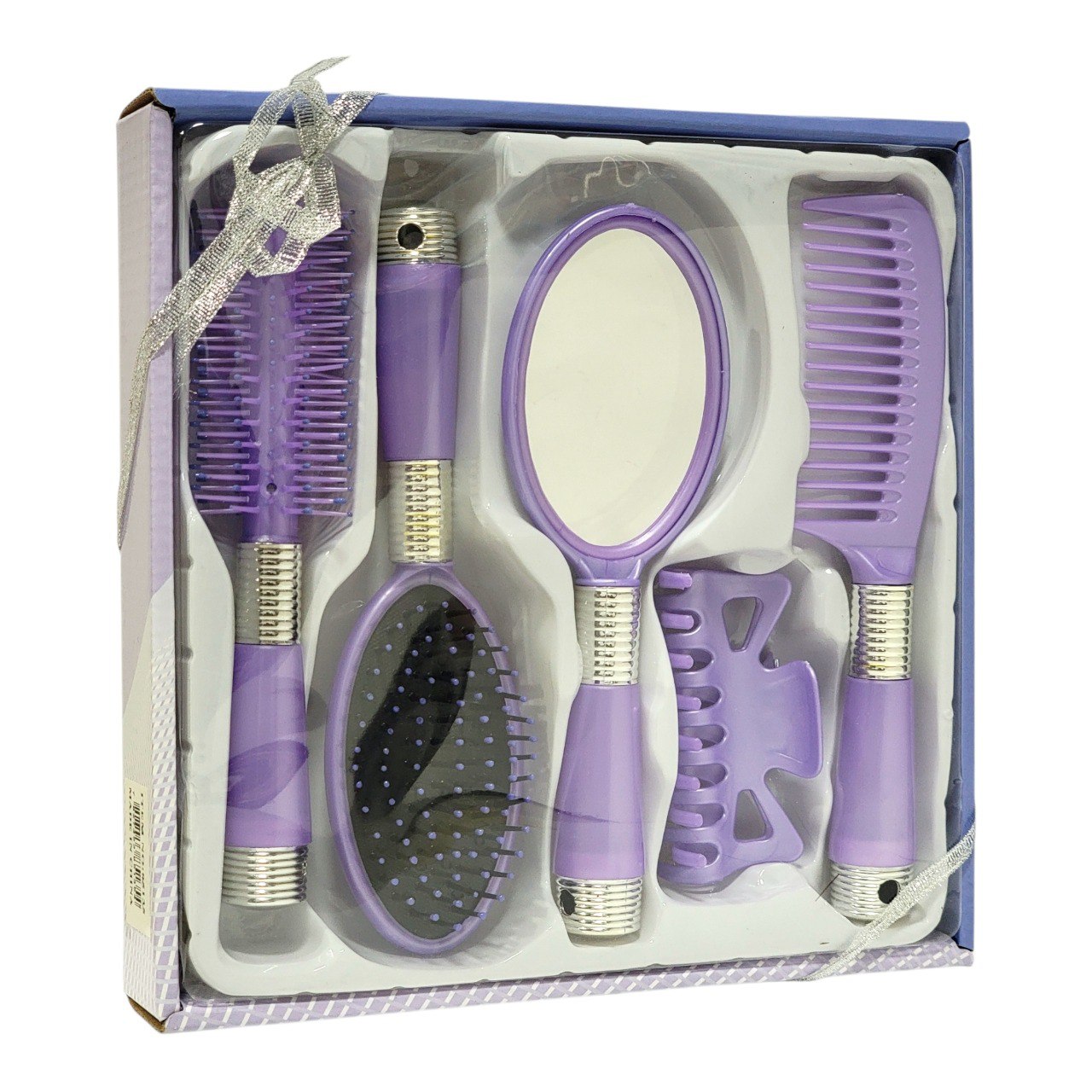 SET DE CEPILLO PEINES DE ARREGLO CAPILAR 5PCS OSAGA