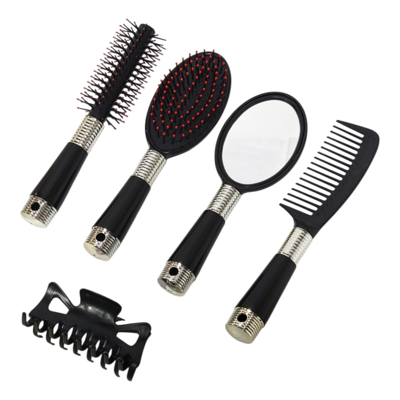 SET DE CEPILLO PEINES DE ARREGLO CAPILAR 5PCS OSAGA