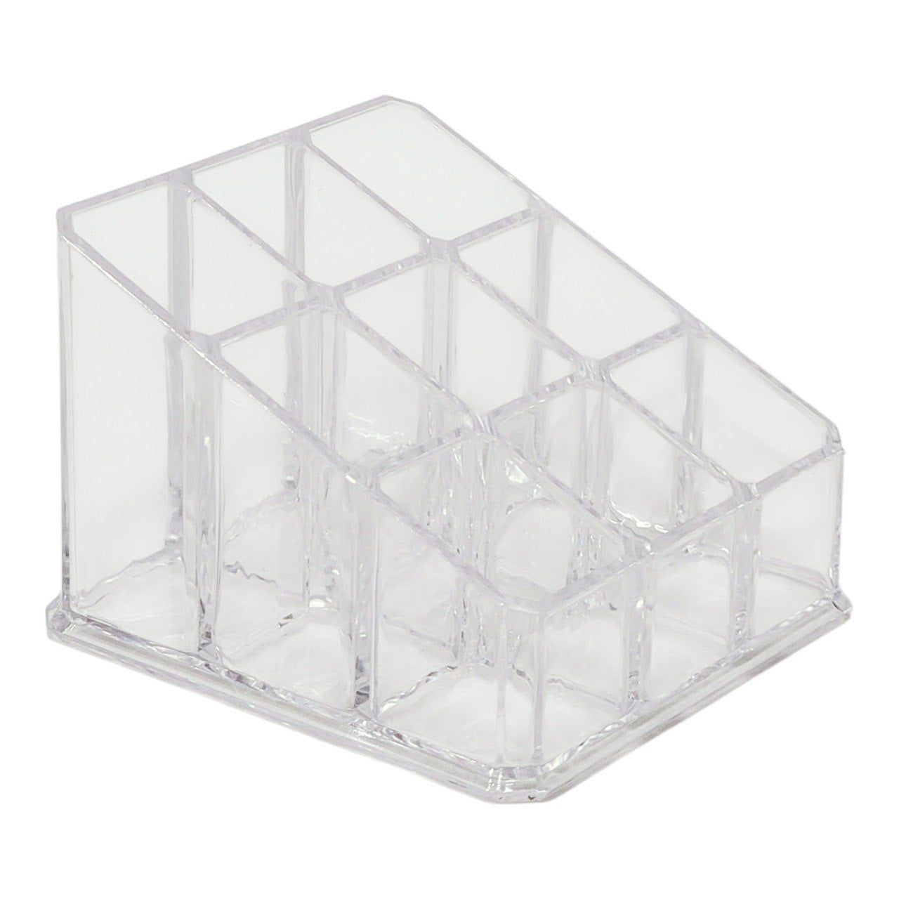 ORGANIZADOR DE MAQUILLAJE ESCALONADO ACRILICO 6X8.5X9CM