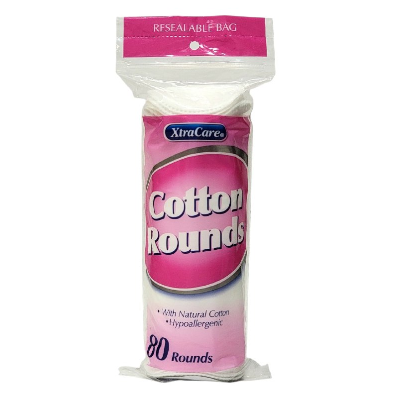 PAQUETE DE DISCOS DE ALGODÓN 80UND EXTRACARE