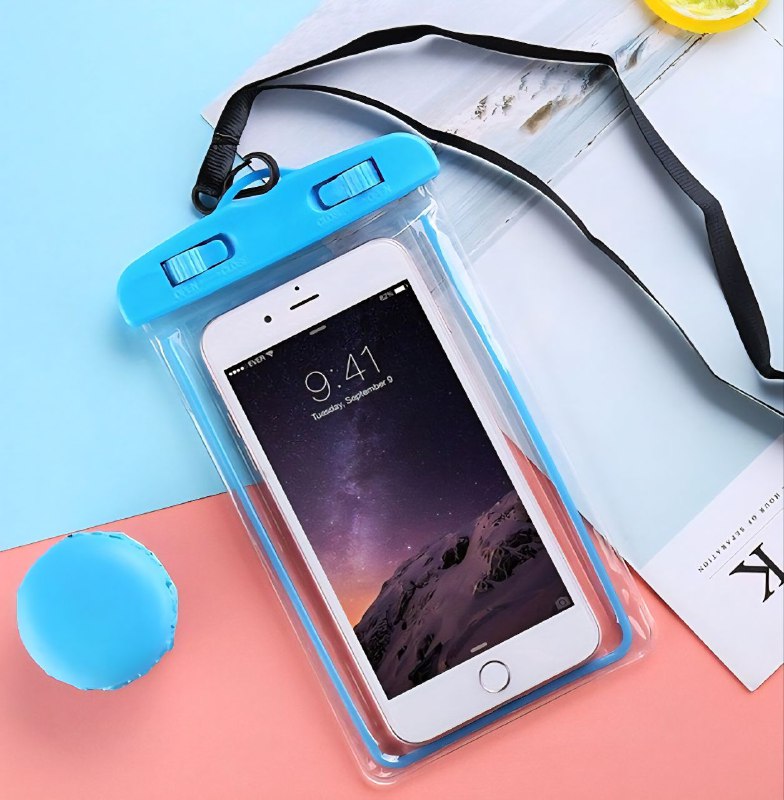 PROTECTOR FUNDA PARA CELULAR IMPERMEABLE, A PRUEBA DE AGUA PARA TELEFONOS, NO INTERIFIERE CON EL TACTIL DE PVC