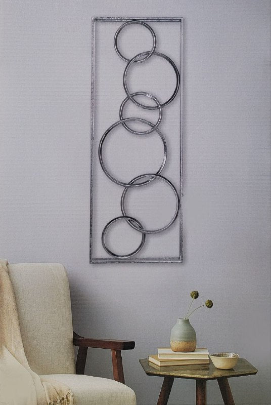 DECORACION ADORNO DE METAL PARA PARED STYLE 30X80CM STYLE SABCTUARY