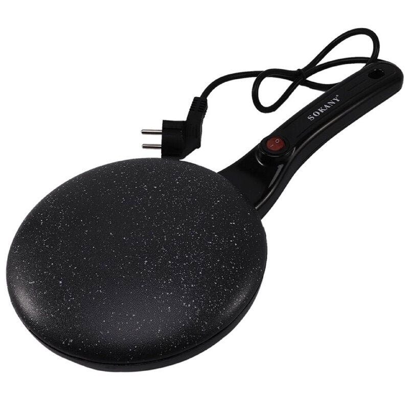 MAQUINA PARA HACER CREPAS, CREPERA 650W FUERZA, 20CM DIAMETRO DEL PANEL, CALENTAMIENTO RAPIDO, ANTIADHERENTE SOKANY SK-5208