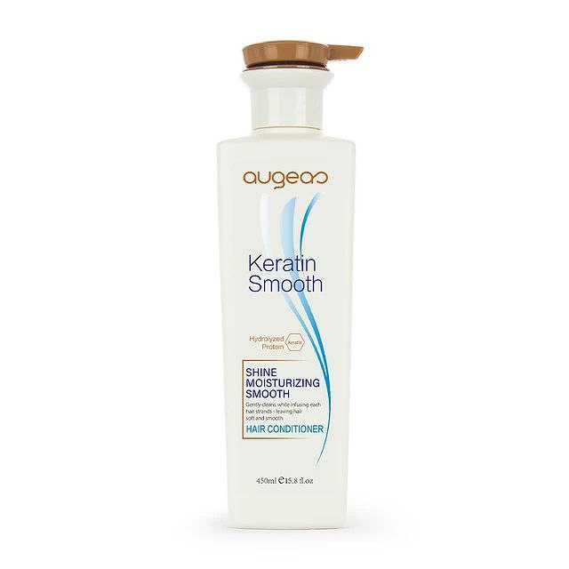 ACONDICIONADOR REPARA EL CABELLO AUGEAS KERATIN SMOOTH 450ML