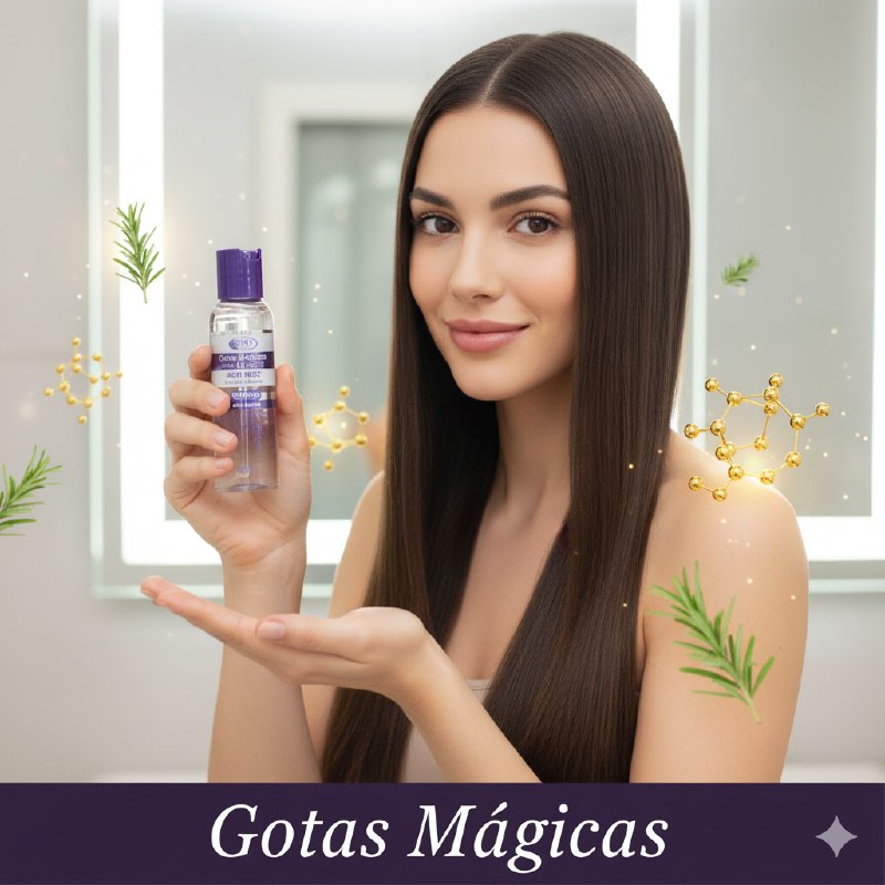 ACEITE PARA EL CABELLO GOTAS MAGICAS DE ROMERO ANTIFRIZZ, PROTECTOR TERMICO Y BRILLO INTENSO STAY BEAUTIFUL 60ML