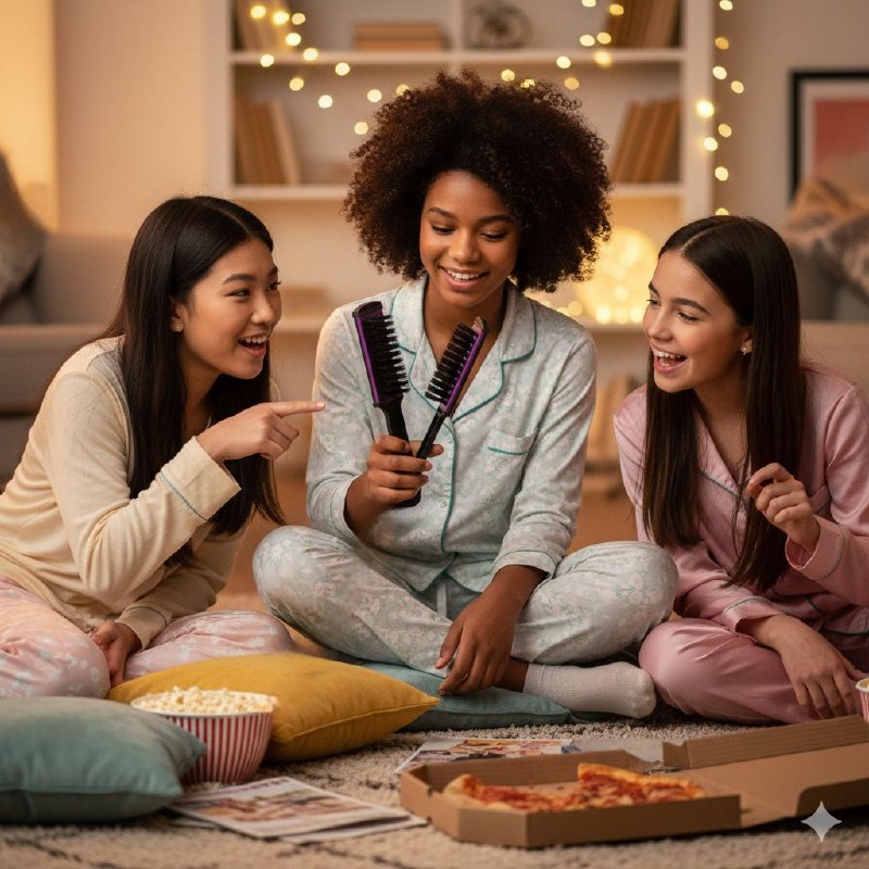 CEPILLO PARA ALISAR EL CABELLO, CERDAS DE CALIDAD LIVIANO Y RESISTENTE STAY BEAUTIFUL 21CM