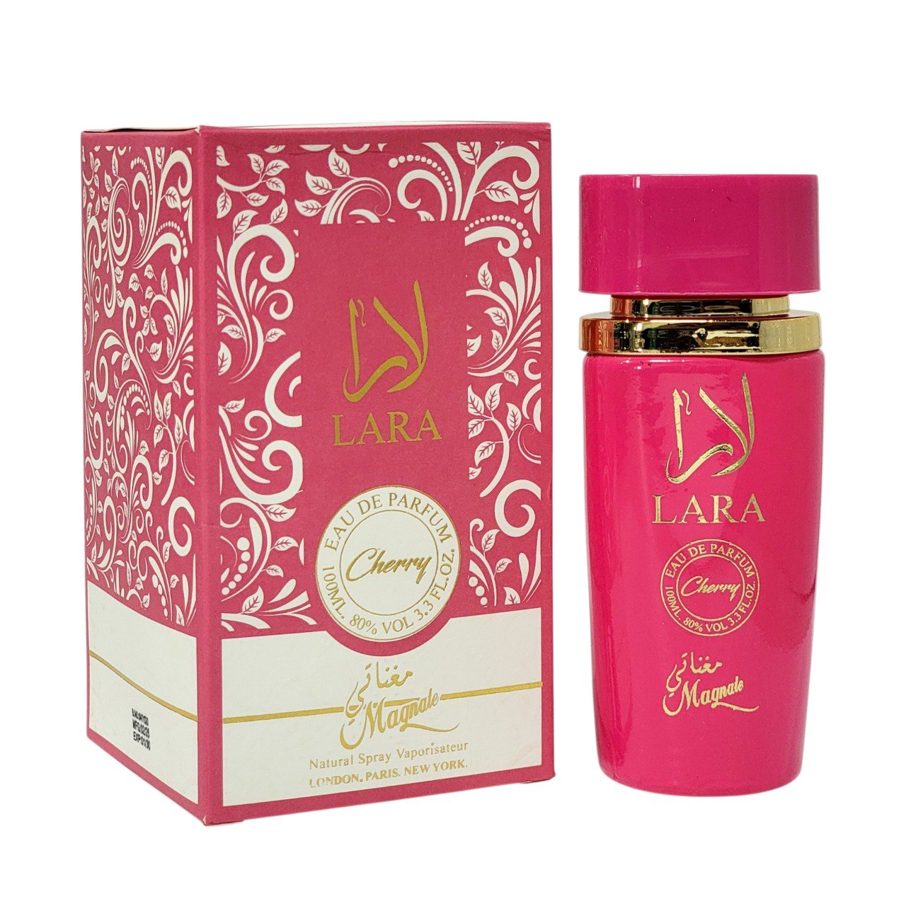 MAGNATE LARA CHERRY EDP 100ML (M) (AROMA SIMILAR LATTAFA YARA CANDY EDP)