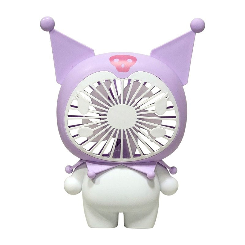 VENTILADOR DE MESA RECARGABLE MINI FAN 2 ESTILOS