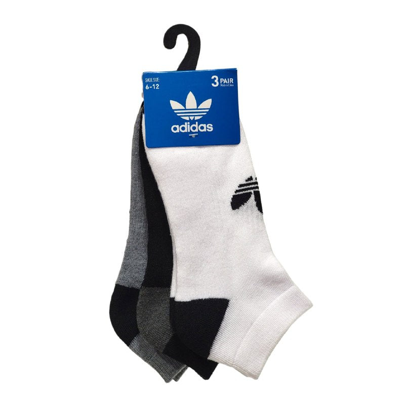 CALCETA TOBILLERA ADIDAS PARA HOMBRE 3 PARES TALLA 6-12